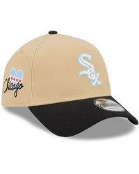 KTZ - Chicago White Sox City Sidepatch Light Beige 9forty A-frame Adjustable Cap - Lyst