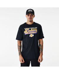 KTZ - La Lakers Nba Retro Graphic Oversized T-shirt - Lyst