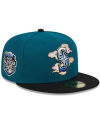 KTZ - Seattle Mariners Cloud Spiral Dark 59fifty Fitted Cap - Lyst
