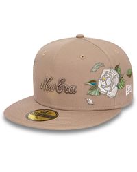 KTZ - New Era Flower Icon 59fifty Fitted Cap - Lyst