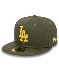 KTZ - La Dodgers League Essential Green 59fifty Fitted Cap - Lyst