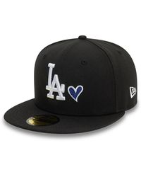 KTZ - La Dodgers Mlb Team Heart 59fifty Fitted Cap - Lyst