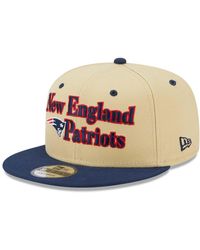 New England Patriots NFL Retro Cord 9FIFTY Cap