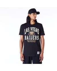 KTZ - Las Vegas Raiders Letterman Classic T-shirt - Lyst