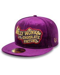 KTZ - Willy Wonka And The Chocolate Factory Velvet 59fifty Fitted Cap - Lyst
