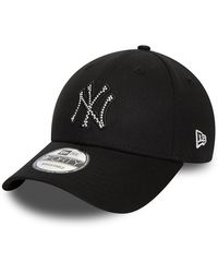 KTZ - New York Yankees Mlb Icy Rhinestone 9forty Adjustable Cap - Lyst
