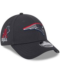 KTZ - New England Patriots Nfl Draft 2024 Dark 9forty Stretch-snap Cap - Lyst