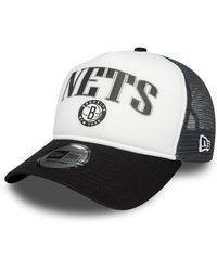 KTZ - Brooklyn Nets Nba Retro E-frame Trucker Cap - Lyst