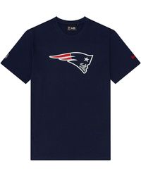 KTZ - New England Patriots Nfl Navy T-shirt - Lyst