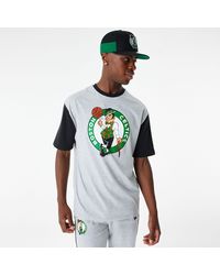 KTZ - Boston Celtics Nba Colour Block Oversized T-shirt - Lyst