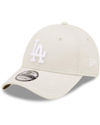 KTZ - La Dodgers League Essential Stone 9forty Adjustable Cap - Lyst