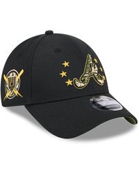 KTZ - Atlanta Braves Mlb Armed Forces Day 2024 9forty Stretch Snap Cap - Lyst