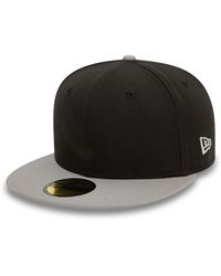 KTZ - New Era Contrast Crown And Grey 59fifty Fitted Cap - Lyst