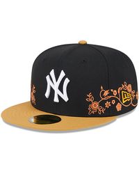 KTZ - New York Yankees Floral Vine 59fifty Fitted Cap - Lyst