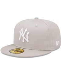 KTZ - New York Yankees League Essential Stone 59fifty Fitted Cap - Lyst