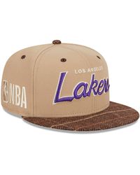 KTZ - La Lakers Nba Traditional Check 9fifty Snapback Cap - Lyst