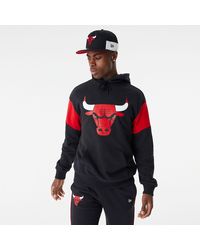 KTZ - Chicago Bulls Nba Colour Block Oversized Hoodie - Lyst