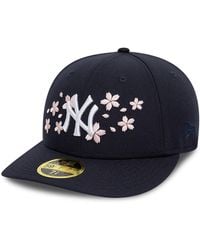 KTZ - New York Yankees Cherry Blossom Navy Low Profile 59fifty Fitted Cap - Lyst