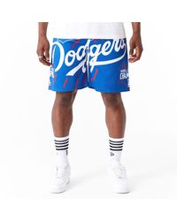 KTZ - La Dodgers Mlb Large Logo Shorts - Lyst