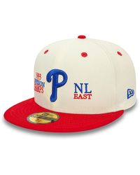 KTZ - Philadelphia Phillies Mlb 93 Division Chrome 59fifty Fitted Cap - Lyst