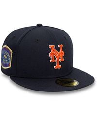 KTZ - New York Mets Mlb London Games Navy 59fifty Fitted Cap - Lyst