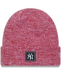 KTZ - New York Yankees Team Cuff Knit Beanie Hat - Lyst