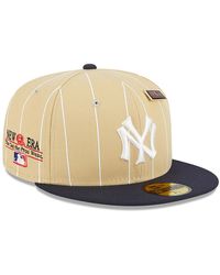 KTZ - New York Yankees 59fifty Day Light Beigh 59fifty Fitted Cap - Lyst