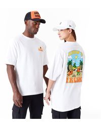 KTZ - New Era Fruit Graphic Oversized T-shirt - Lyst