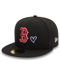 KTZ - Boston Red Sox Mlb Team Heart 59fifty Fitted Cap - Lyst