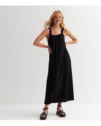 ONLY - Jersey Strappy Midi Dress New Look - Lyst