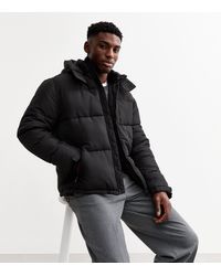 New Look - Regular Ripstop Puffer Jacket - Lyst