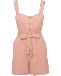 new look pink boiler suit