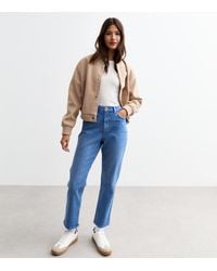 New Look - Hannah Straight Leg Jeans - Lyst