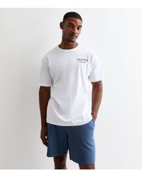 New Look - Relaxed Fit Drawstring Jersey Shorts - Lyst