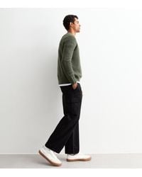 New Look - Relaxed Cotton Cargo Trousers - Lyst