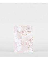 New Look Mindfulness Hardcover Journal - Pink