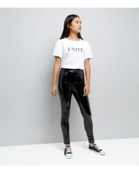 New Look | New Look High Shine Patent Trousers New Look | New Look High Shine Patent Trousers