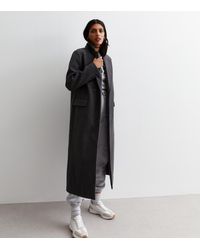 New Look - Longline Formal Coat - Lyst