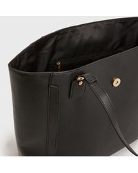 New Look Leather-look Ring Tote Bag Vegan - Black