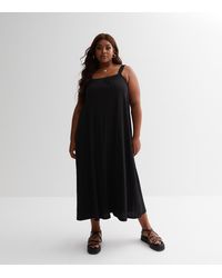 ONLY - Plus Size Strappy Maxi Dress Curves New Look - Lyst