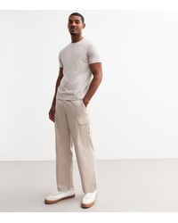 New Look - Relaxed Cotton Cargo Trousers - Lyst