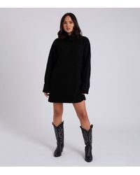 Urban Bliss - ' Roll Neck Knit Mini Dress New Look - Lyst