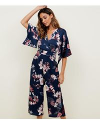 mela floral jumpsuit