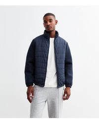 New Look - Regular Hybrid Puffer Jacket - Lyst