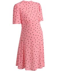 jigsaw african spot tea dress