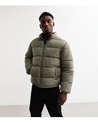New Look - Regular Padded Puffer Jacket - Lyst