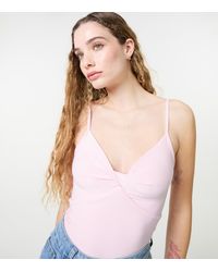 Pink Vanilla - Slinky Twist Bodysuit New Look - Lyst