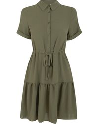 khaki shirt dress uk