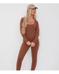WKNDGIRL - Long Sleeve Unitard New Look - Lyst