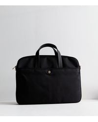 New Look - Top Handle Laptop Bag School - Lyst